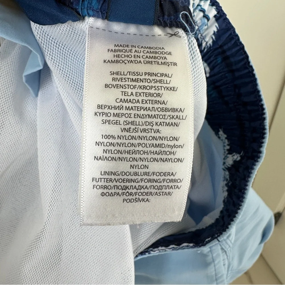Polo Ralph Lauren Light Blue Swim Trunks SZ XXL